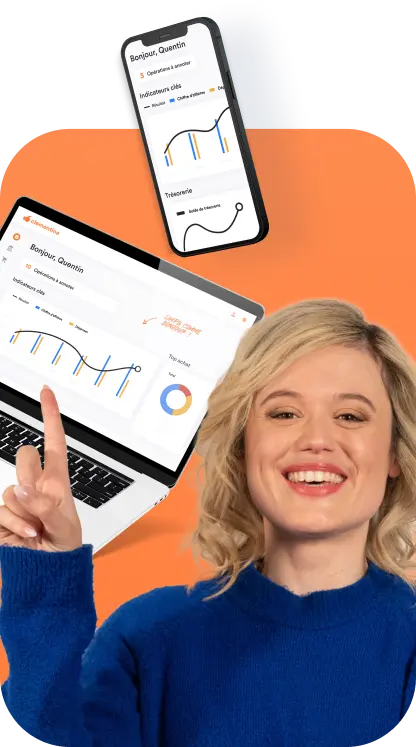 L'application Clementine sur orinateur et téléphone