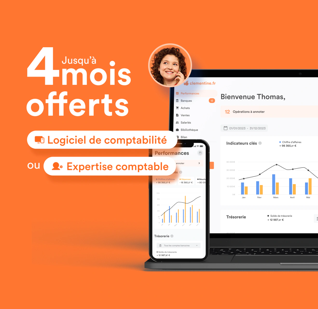 Jusqu'à 4 mois offerts - Logiciel de comptabilité ou Expertise comptable